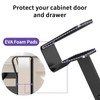 Over Cabinet Towel Holder, 2 Pack Kitchen Cabinet Door Towel