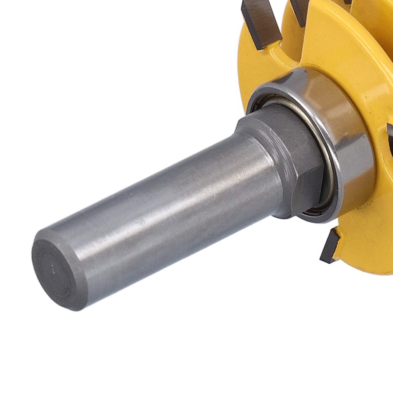 1/2in Shank Router Bit Finger Joint Woodworking Alloy Blade Chisel