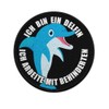 Copytec "Ich bin ein Delfin ich arbeite mit Behinderten” Humour