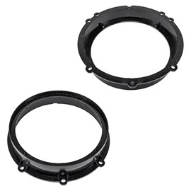 tomzz Audio 2819-003 Speaker Rings Adapter Brackets Compatible with Hyundai Tucson Santa Fe Kona Kona Electric from 2020/21 for 165 mm DIN Speaker