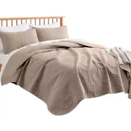 Yamel Hogar Colcha Matrimonial Ligera Imperial Hipoalergénica, Elegante