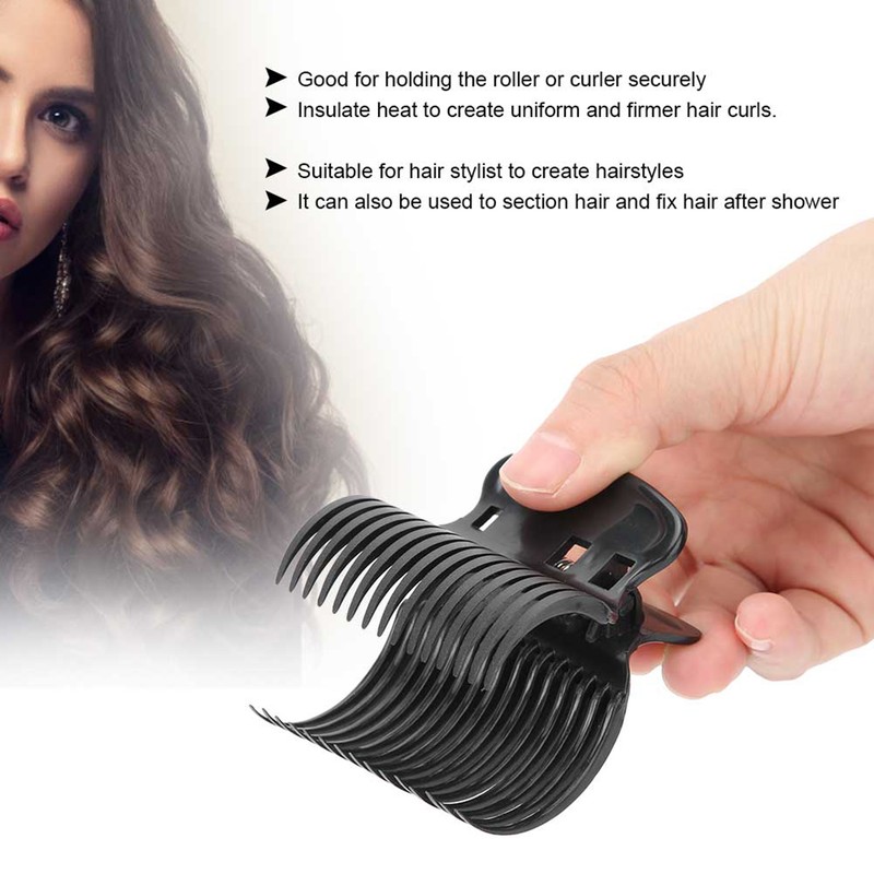 12pcs Hot Roller Clip Hair Curler Claw Clips Replacement Hair
