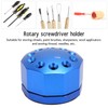 KGX 708 360 Degree Rotating Screwdriver Storage Box 10 Holes