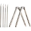 Chef Craft 21629-2PK Stainless Steel Set, 2 Nut Crackers and 4 Picks | Chef Craft