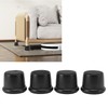 Alfombrilla para Patas de Muebles, Elevador de Muebles, 4 Piezas,