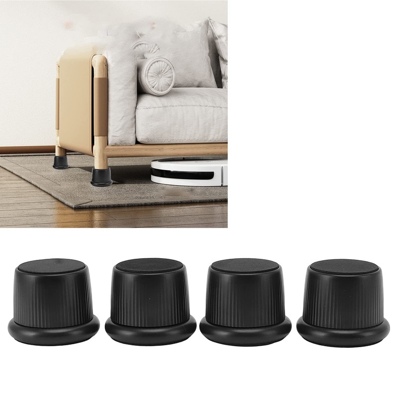 Alfombrilla para Patas de Muebles, Elevador de Muebles, 4 Piezas,