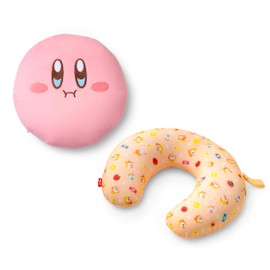 Kirby 2-Way Neck Pillow (Puffed Cheeks)