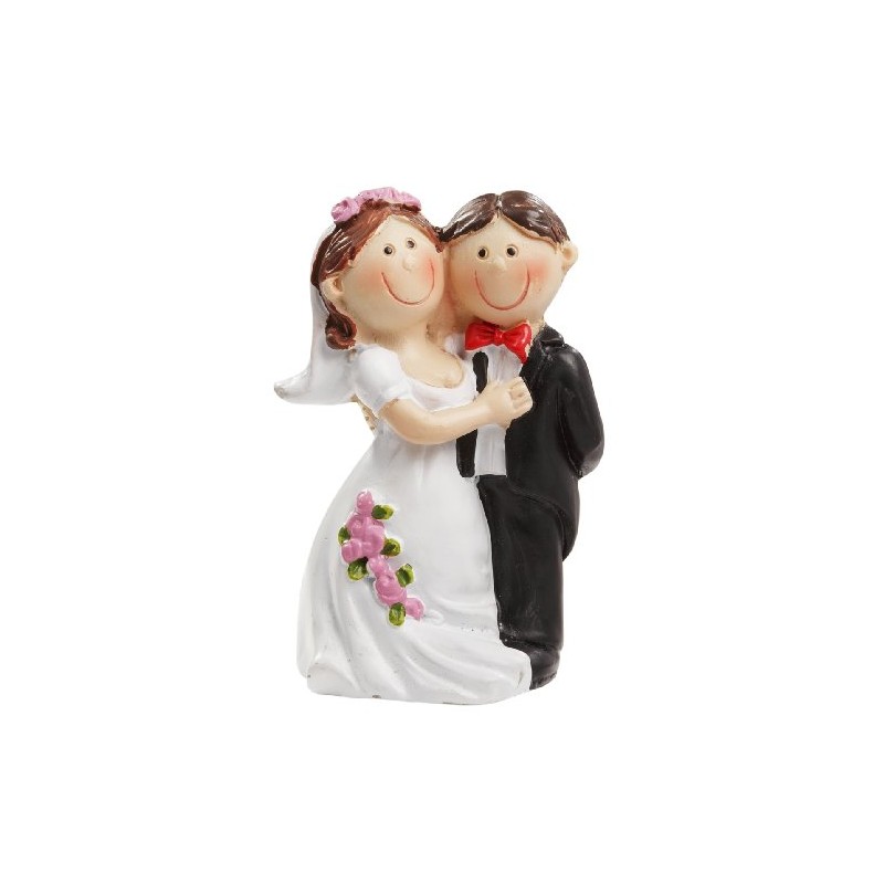 Hochzeit Dekoration Bride and Groom with Roses on the Wedding