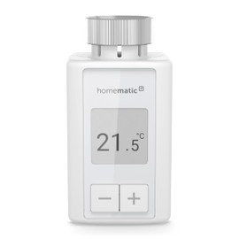 Homematic IP Radiator Thermostat - Flex, Smart Home, Digital Thermostat Heating, Control with or without App, Alexa, Google Home, Easy Installation, Energy Saving, 160230A0
