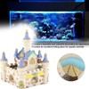 Aquarium Resin Castle Decoration High Simulation Fish Tank Roman Castle