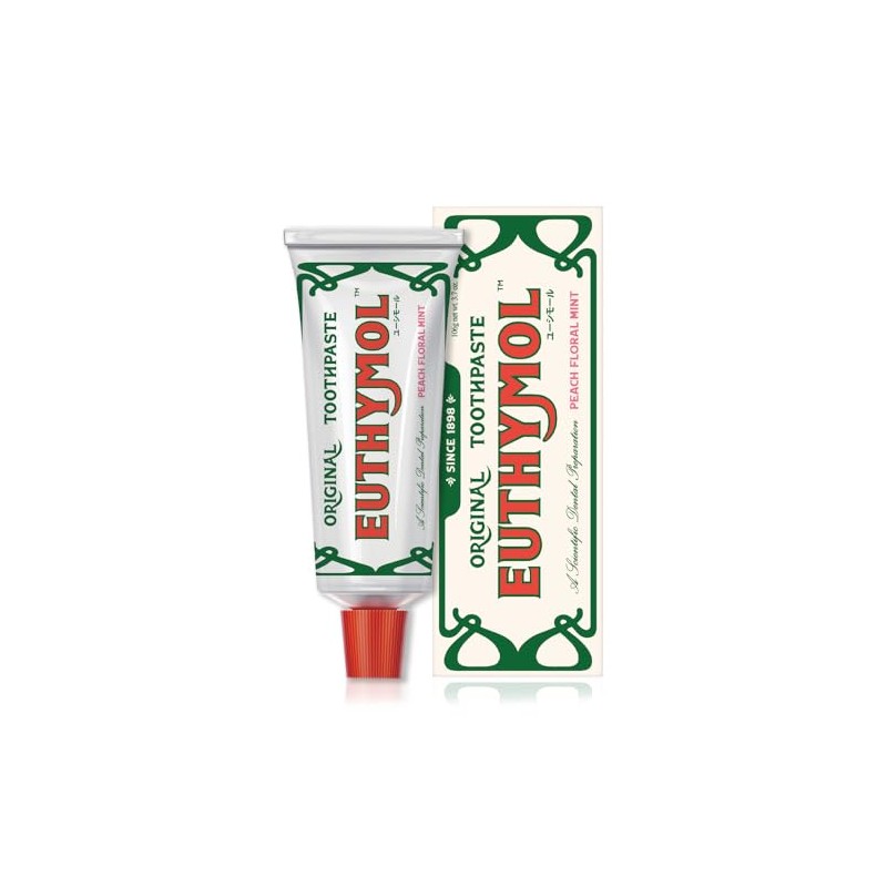 EUTHYMOL Yushimol Peach Floral Mint Scent, 3.7 oz (106 g),