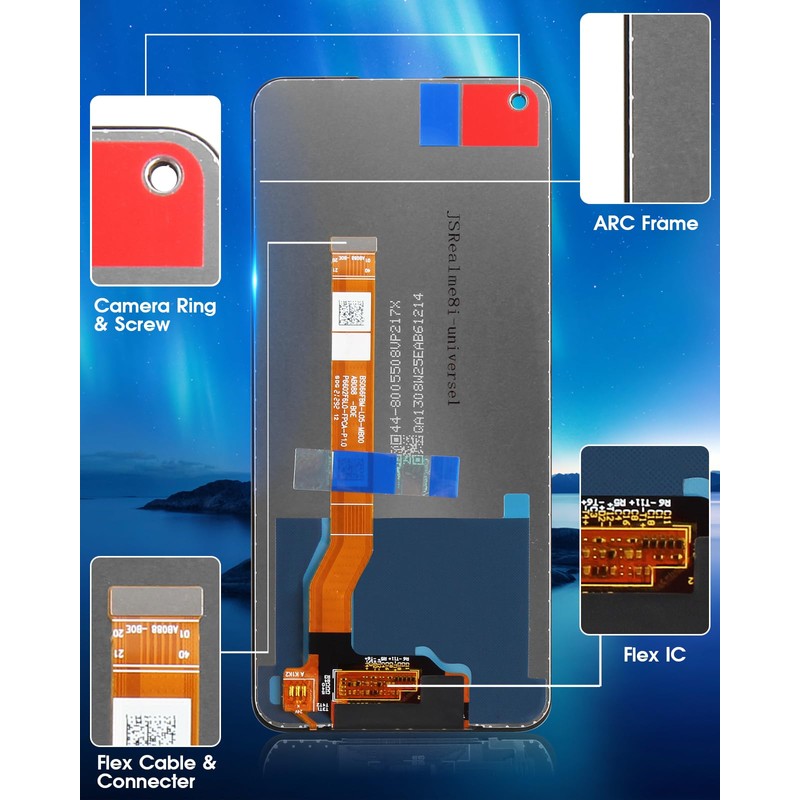 LCD Display for Oppo A96 4G Display for Realme 8i