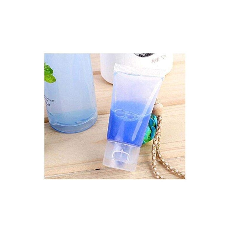 DNHCLL 10PCS 15ML Empty Reusable Plastic Empty Travel Cosmetic Soft