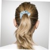 Healeved 6Pcs Scrunchies Elastic Ponytail Holders Soft Stretchy Hair Ties