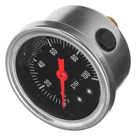 Anneome Gasoline Pressure Gauge for Car Modification Durable High Sensitivity Fuel Pressure Testing Gauge Practical Car Accessory for Efficient Measurements