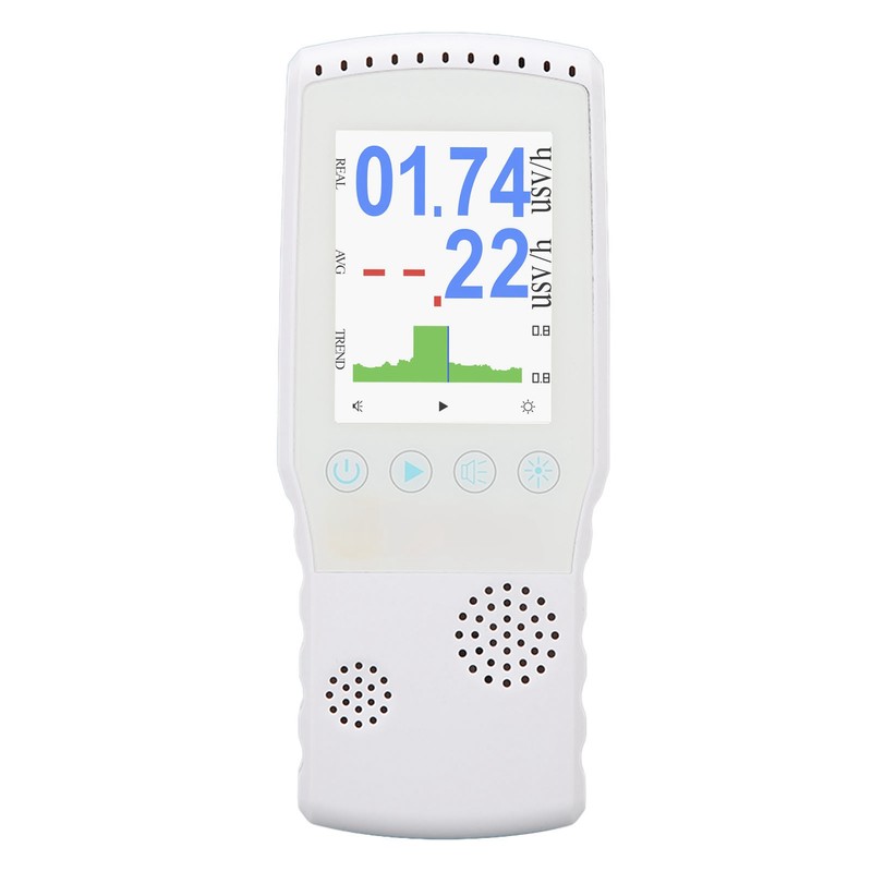 Geiger Counter Nuclear Radiation Detector Portable Rechargeable Handheld Beta Gamma