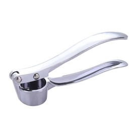 3-in-1garlic press, garlic meat grinder, garlic chopper Our garlic press is made of stainless steel and is used for fine chopping, rust prevention, easy cleaning, and storage