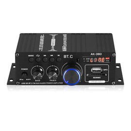 Mini Bluetooth 5.0 Digital Amplifier Stereo Home/Car Audio Amplifier USB Music Player Player