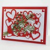 Heart Shape Flower Cutting Dies for Card Making，Heart Shape Flower