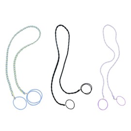 3 Pieces Of Braided Hair Ties, Elastic Hair Accessories, Ponytail Fixing Ties, Hair Styling Tools, Suitable For Surfing, Swimming And Cycling