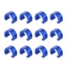X AUTOHAUX 12pcs Bike Brake Cable Clip C Style Clamp