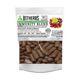 B17 Herbs Immune Support Veggie Capsules | Camu Camu  | Acerola Juice | Amla | Vit. C
