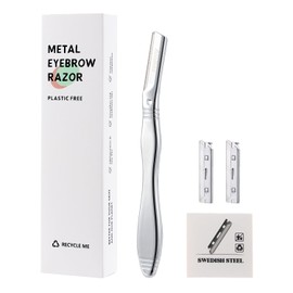 AioBos Face Sleigh Razor for Sensitive Skin Face Shaving Eyebrow Razor (2 Replacement Blades) for Men and Women Razors, Suitable for Face Loss Eyebrows, Eyebrows, Unwanted Hair Treatment, Unisex