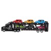 1:48 Carrier Truck Toy Model Alloy Detachable Six Car Kids