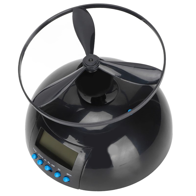 Flying Alarm Clock, Digital LED Alarm Clock Gadget Run Away