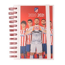 Erik Planner - School Planner Atletico de Madrid - Calendar Day to View 2020/2021 for Students - School Planner