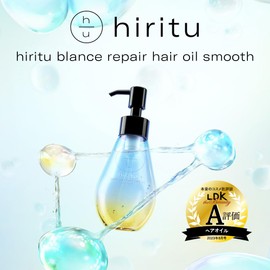 hiritu Balance Repair Hair Oil, Smooth, Wavy Hair, Hair Repair Ingredient, Cuticle Care Ingredient, Beauty Protein Serum, Balance Keeping Serum, Heat Care Ingredient, Pear & Musk Scent
