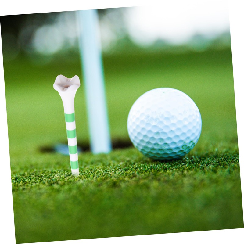 KOMBIUDA 20pcs Professional Golfs Tees Plastic Golfs Tees Plastic Golfs