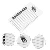 Minkissy 5pcs Diy Lash Extension Kit Acrylic Eyelash Display Pallet