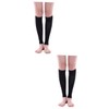 Baluue 2pairs Women Compression Socks Grip for Flying Slimming Calf