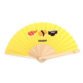 Nishikawa Shoroku Shoten Folding Fan, For Summer, For Children, Children's Fan, Neck Strap, Gift, Gift, Fashion Fan, Crafts, Soup