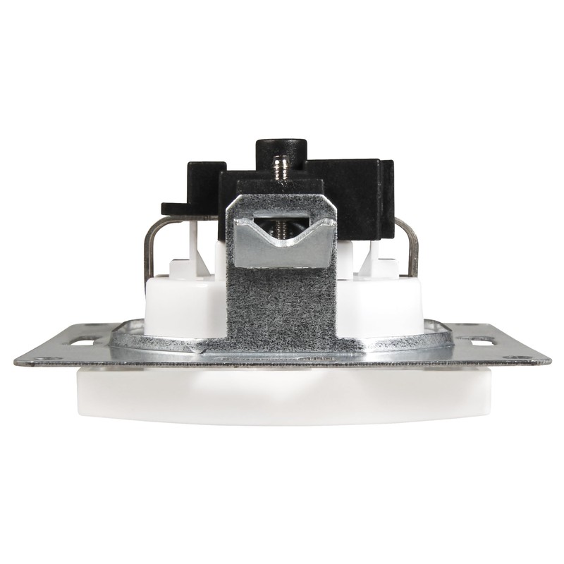 FLAIR Steckdose weiß, 250V~/10A, UP, Schutzkontakt