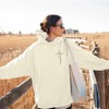 ASTANFY Christian Sweatshirts for Women Jesus Religious Faith Hoodies Inspirational
