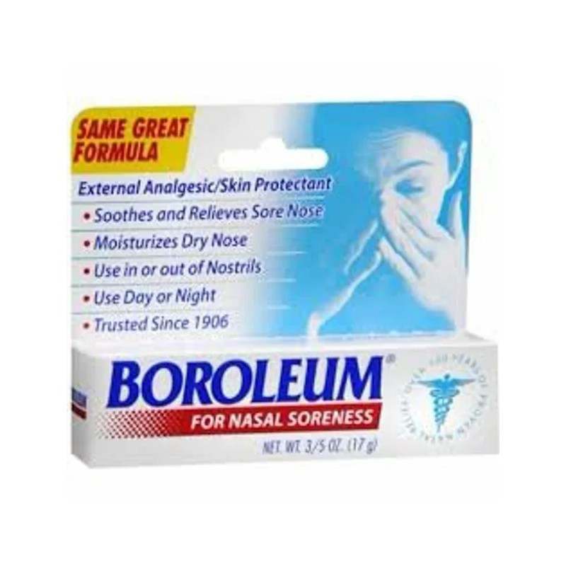 BOROLEUM NASAL SOOTHING OINTMENT 0.6OZ