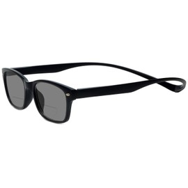 Magz Greenwich BiFocal Sunglasses for Women & Men | Magnetic Sunglasses | Sunglass Readers +3.50 Matte Black