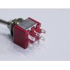 Mini Switch for Guitars/Effectors/Electronic Circuits ON-ON Type, 2 Circuits, 2