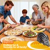 Updated 4-in-1 Tortilla Sealer Crimper, Adjustable 4"+6"+8"+10" Tortilla Crimper Quesadilla