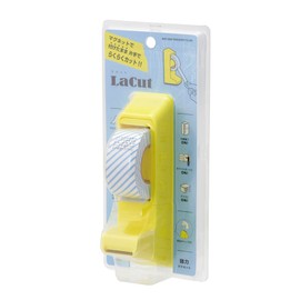 Sun-Star Stationery Lacut Magnetic Tape Cutter, yelow