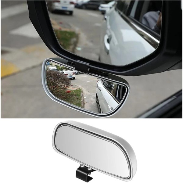 NoBrand Blind Spot Mirror for Car, HD Glass Adjustable Convex