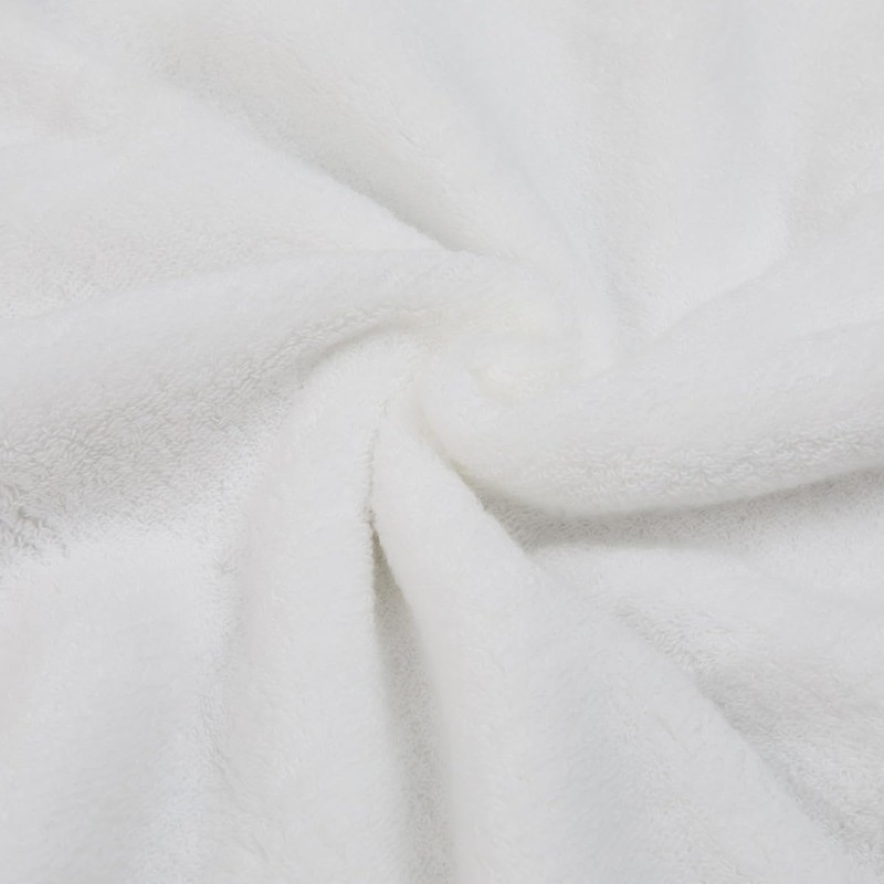 NITORI 7771858 Imabari Fluffy Bath Towel, White