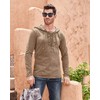 Beotyshow Mens Distressed Tactical Hoodies Cotton Long Sleeve Pullover Sweatshirts