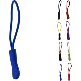 Zipper Pulls, Zip Puller Replacement – 5 Pack Royal Blue, Durable Zip Tags Cord Pulls for Backpacks, Luggage, Jackets, Suitcases & Bags – Easy Fix Zip Repair Extension (Royal Blue, 5 Pack)