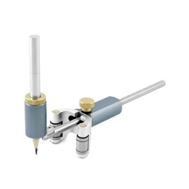 QWORK® Multifunctional Marking Gauge Woodworking Scribing Tool to Draw Arcs and Lines