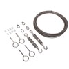 Strings Light Hanging Kit Stainless Steel PVC Coating Turnbuckle Wire