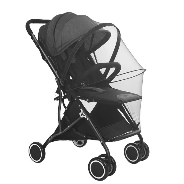 AMORBASE Mosquito Net for Stroller, Universal Strollers Bug Net Mesh