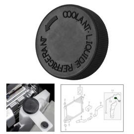 Unahtinr Replacement Car Coolant Bottle Cap for Coolant Fluid Reservoir Cap for Infiniti OEM 21712-79900